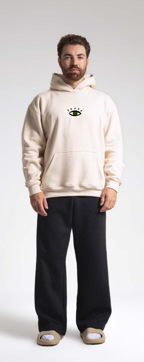 Moletom 3 Cabos Premium com Capuz - Olho