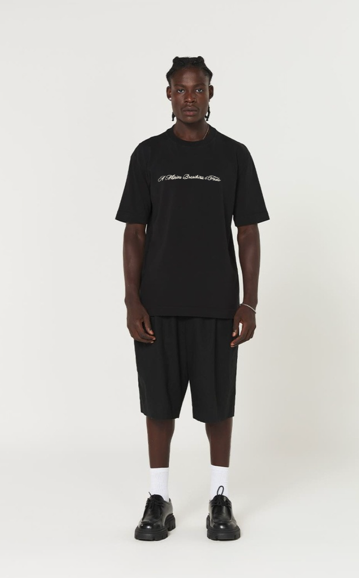 Camiseta Tubular Streetwear - Frase + Logo