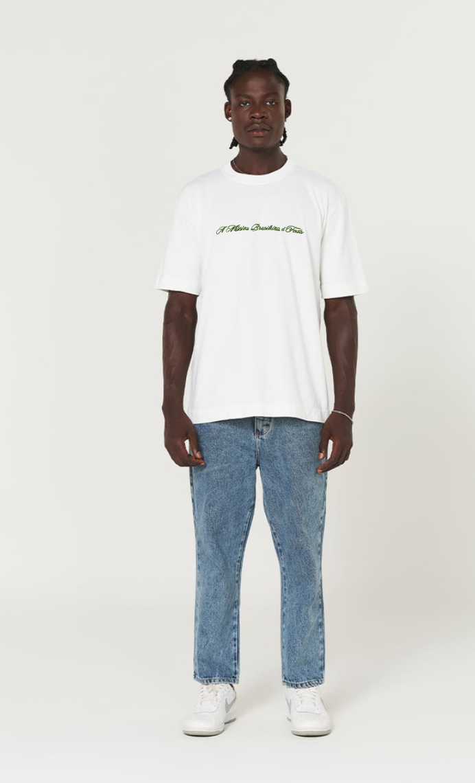 Camiseta Tubular Streetwear - Frase + Logo