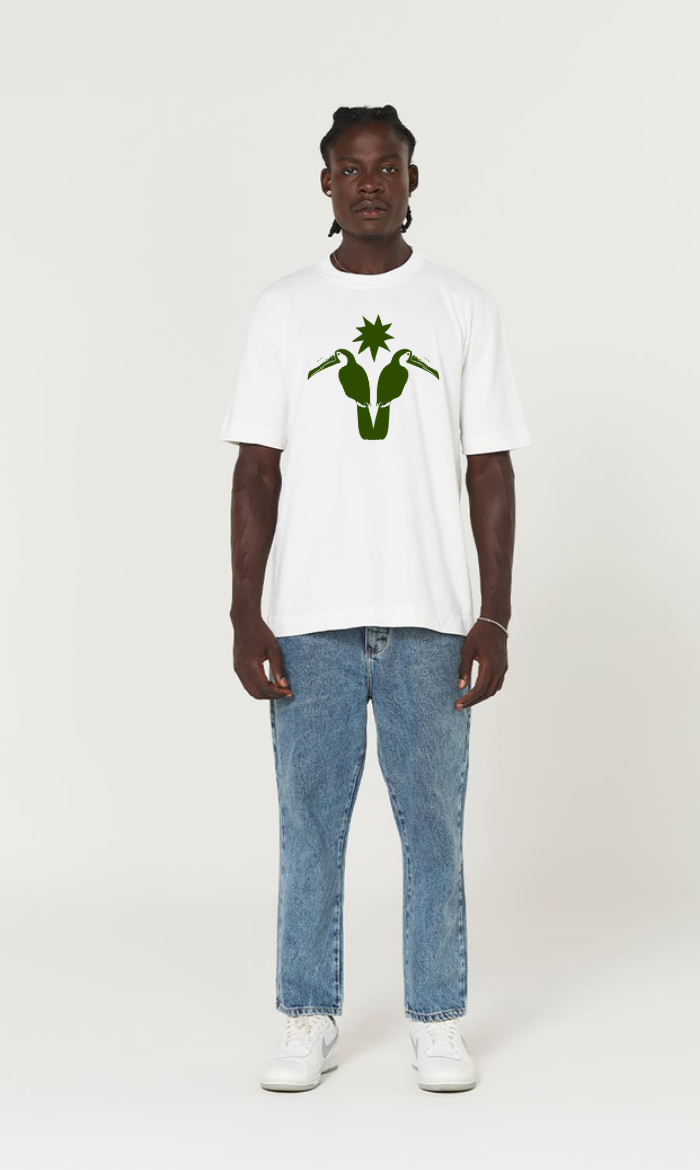 Camiseta Tubular Streetwear - Escudo + Logo