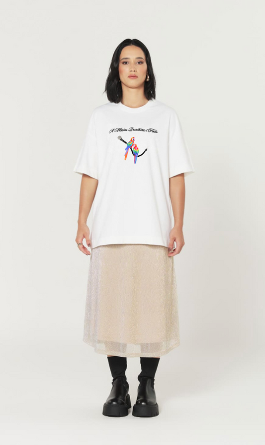Camiseta Heavy Oversized - Araras