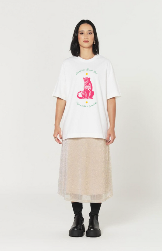 Camiseta Heavy Oversized - Onça
